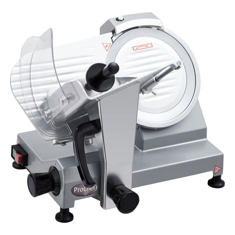 Cortadora de Cecinas 220 mm Semi-Automatica Fiambrera