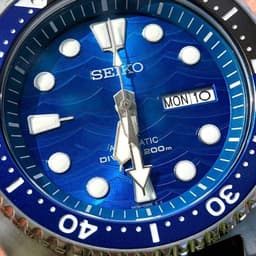 Reloj Prospex Turtle Save The Ocean Srpd21j1 Especial Edition Plateado TALLA UNICA