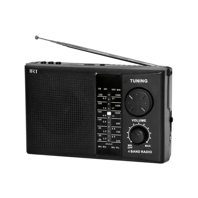 Radio Bluetooth Fm Am 4 Bandas Msd Bateria Recargable