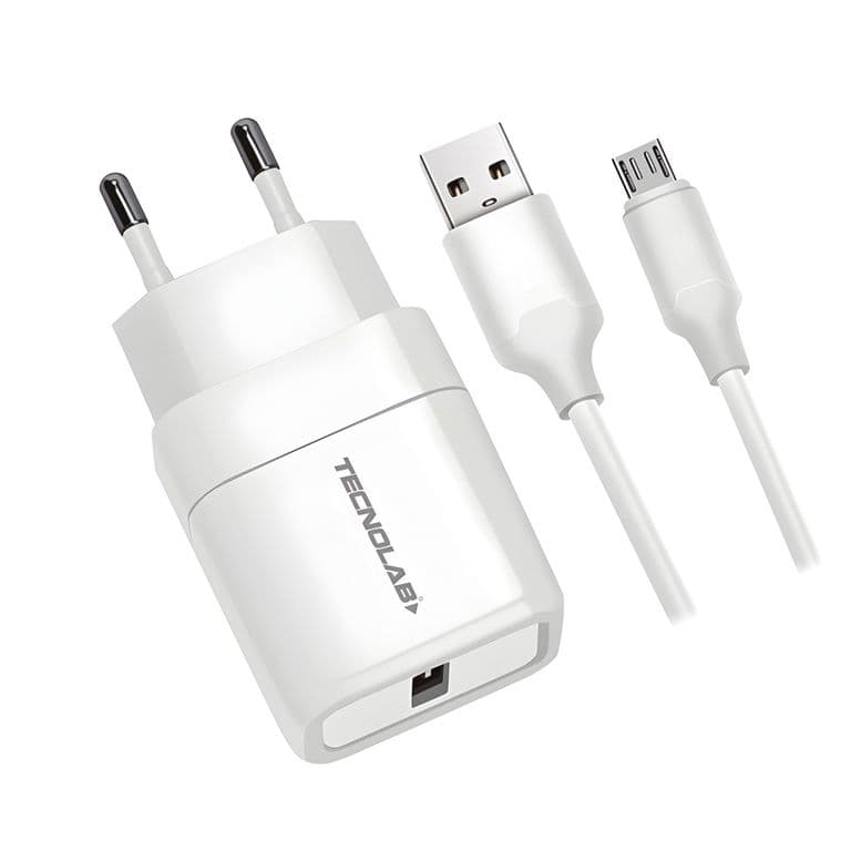 Cargador USB 12W + Cable Micro USB Certificado SEC - SC