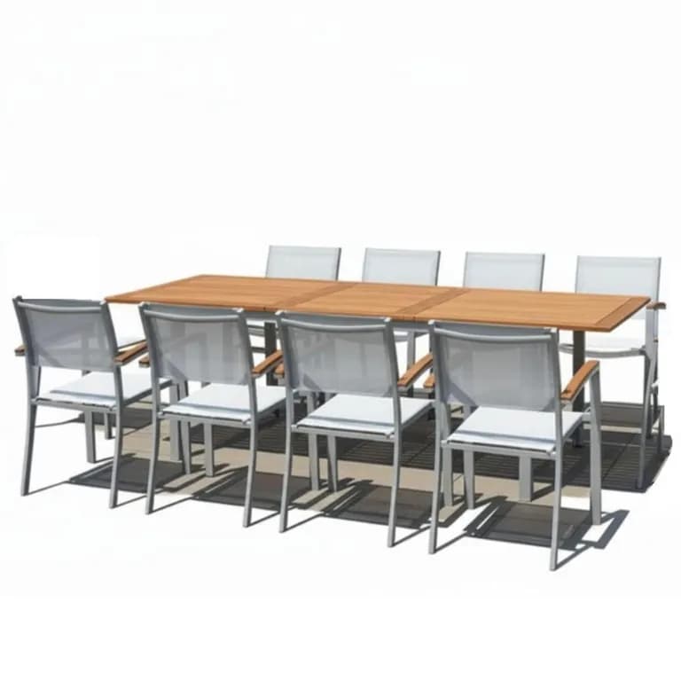 Set de Terraza Comedor Lynx Extensible 180-240cm