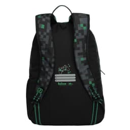 Mochila Infantil Nino Balloon Gamer Negro Verde Negro TALLA UNICA