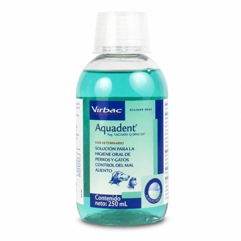 Aquadent 250 ml para Higiene Oral de Perros y Gatos