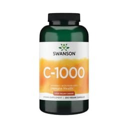 VITAMINA C CON ROSE HIPS 1000MG 250 CPS VEGANAS -