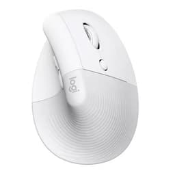 Mouse Gamer Inalambrico Lift Vertical Lightspeed - Blanco Blanco