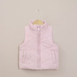Parka Sin Mangas Infant Nina Rosado Rosa 4 ANOS