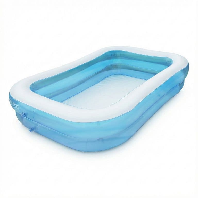 Piscina Inflable Rectangular 201cm 2 Anillos DBG1728