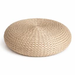 Cojin De Yute Tejido Decorativo y Funcional Bohemio.
