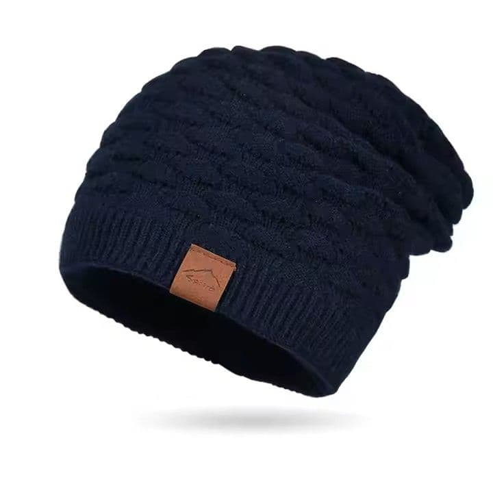 Gorro de Invierno Unisex Azul Oscuro TALLA UNICA