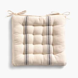 Cojin de Silla Bari 40x40x4 Gris Oscuro