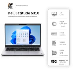 Notebook 5310 I5 10th 16GB 512GB - Win11 Office - Reacondicionado Profesional