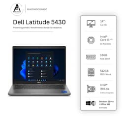 Notebook 5430 I5 12th 16GB 512GB - Win11 Office - Reacondicionado Profesional