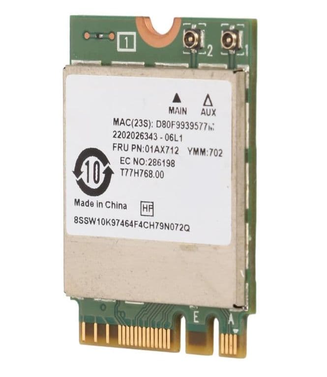 730 Wireless WIFI - Bluetooth Card