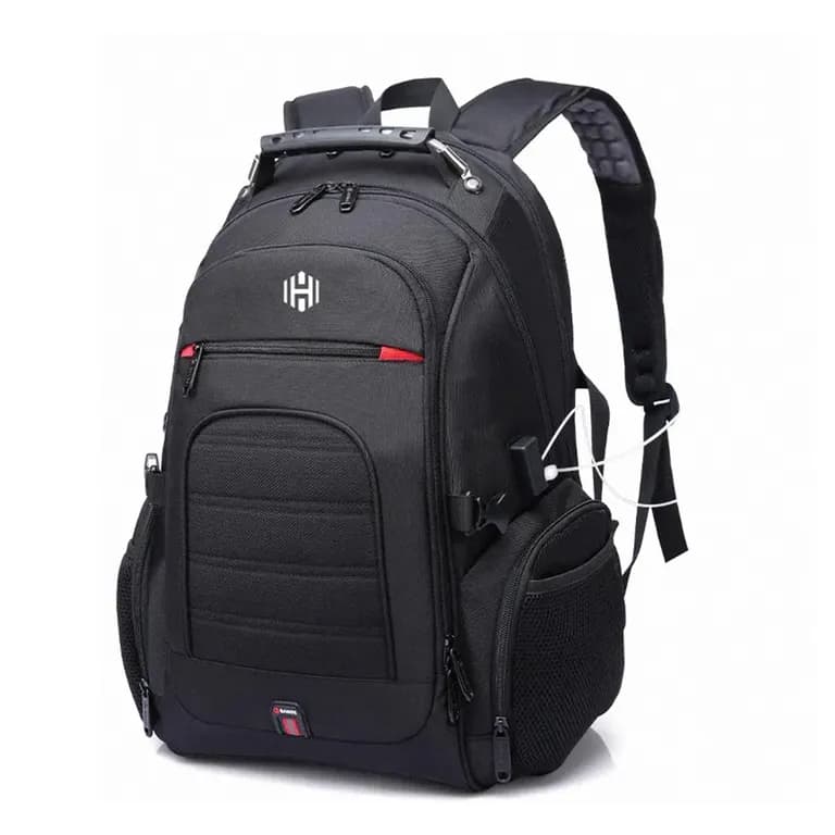 Mochila De Viaje Notebook 38 L Balistica Impermeable Antirrobo +Usb