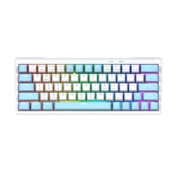 Teclado ATOM X63 MK611 AME White (Switch Taro)