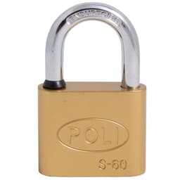 CANDADO S 60MM BRONCE