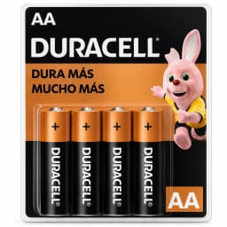 Pack de 4 Pilas AA Blister Long Life