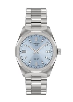 Reloj PRC 100 Solar Celeste 34MM Plateado TALLA UNICA