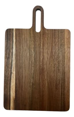 Tabla Para Picar De Madera Rectangular Con Asa