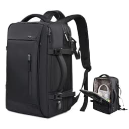Mochila para Viaje Notebook 40L Nylon Balistico +USB - Negro - 40