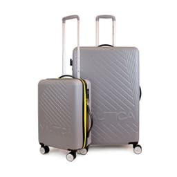 Pack 2 maletas S+L Bahamas 10kg y 23kg gris Gris L