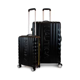 Pack 2 maletas S+L Polonia 10kg y 23kg negra Negro L