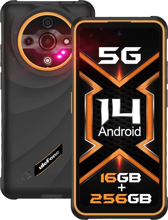 Armor X31 Pro 5G Celular 16GB+256GB Smartphone-Naranja