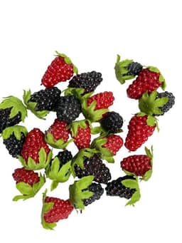 Frambuesas y moras Artificial Artificial - Estilo Natural para Interiores y Vitrinas
