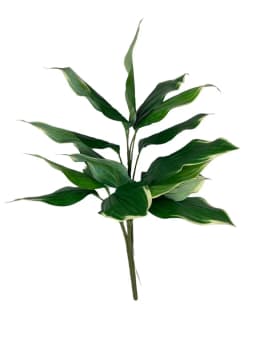 Ramo Hosta UV 56cm Artificial - Estilo Natural para Interiores y Vitrinas