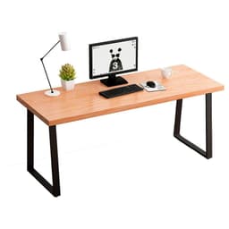 ESCRITORIO 160CM OXFORD SIMIL MADERA INDUSTRIAL Madera oscura