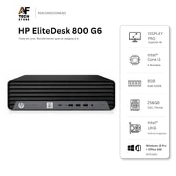 Computador 800 G6 I3 10th 8GB 256GB - Win11 Office - Reacondicionado Profesional