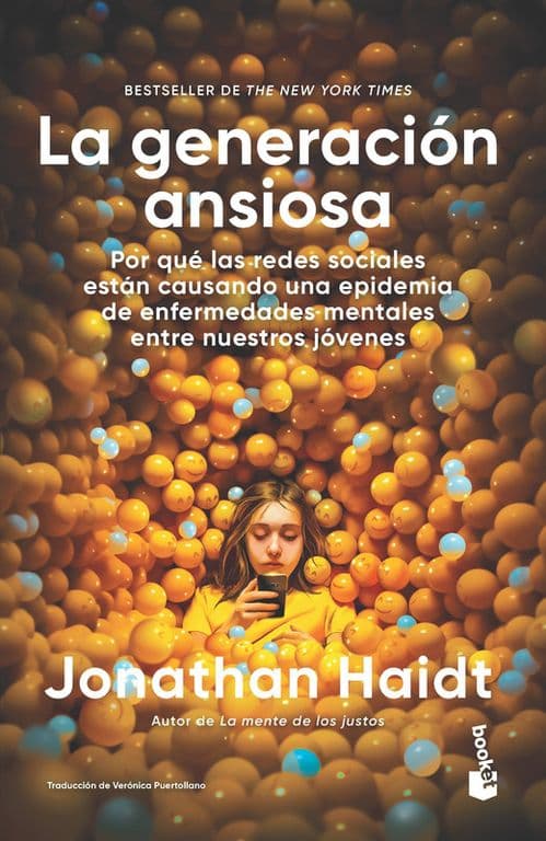 Libro La generacion ansiosa - Jonathan Haidt