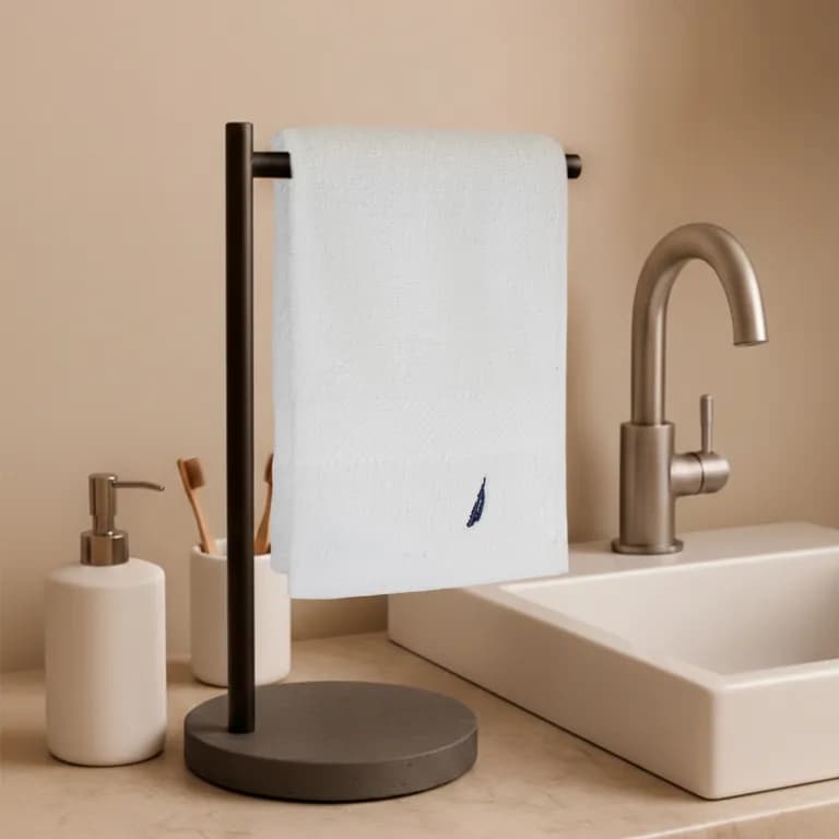 Toalla de cara HEAVEN 100% algodon 33x50cm alta absorbencia blanca