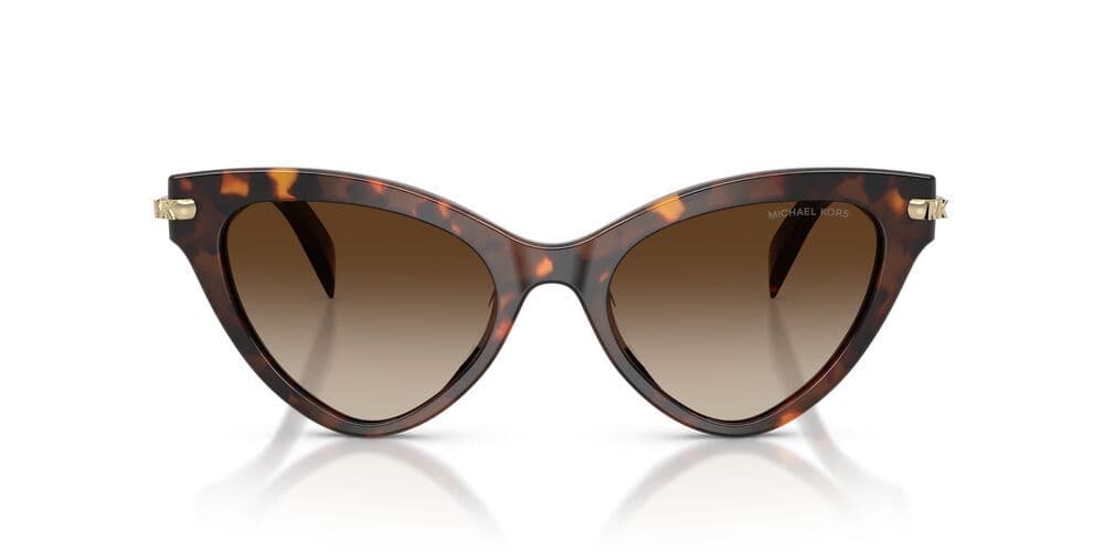 Anteojos De Sol MK2259U Roanoke Luggage Tortoise Smoke Gradient Cafe Mujer Cafe 52