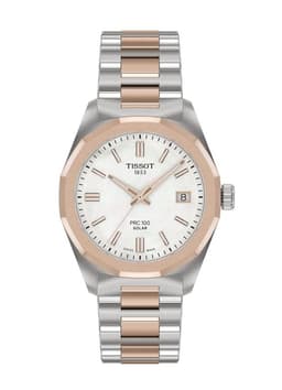 Reloj PRC 100 Solar Bicolor 34MM Dorado TALLA UNICA