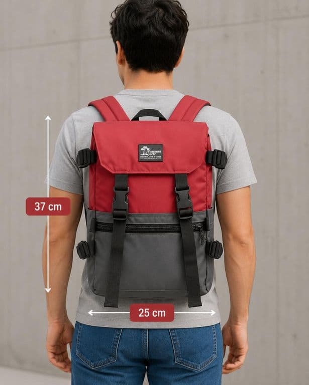 Mochila Hombre Porta Laptop Cafe TALLA UNICA