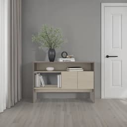 Arrimo 2 Puertas Classic Color 807x120x356 Cm Avellana Y Cartagena