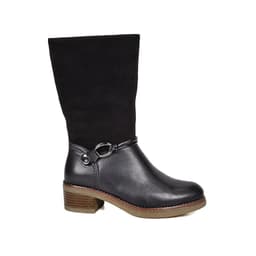 Botin Cuero Arambe Negro Negro 35