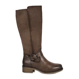 Bota Cuero Diane Cafe Cafe 35