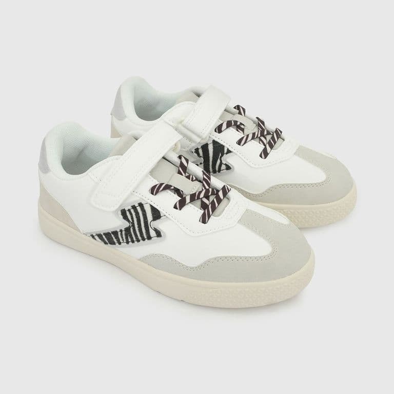 Zapatilla Ergonomica Nina Blanco 28