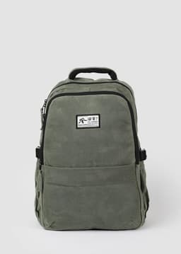 Mochila Daily Canvas Verde 1