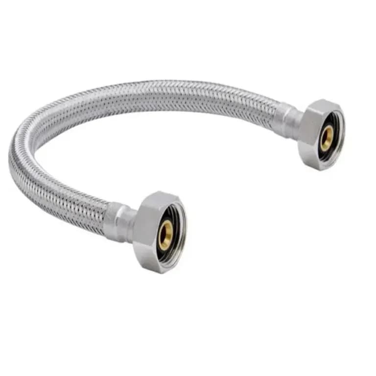 Flexible Agua Hi-hi Media 60 Cm Acero Inoxidable 200 Psi