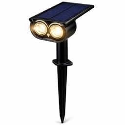 Luminaria Solar con Estaca para Jardin & Patio IP65 3K 12Hr
