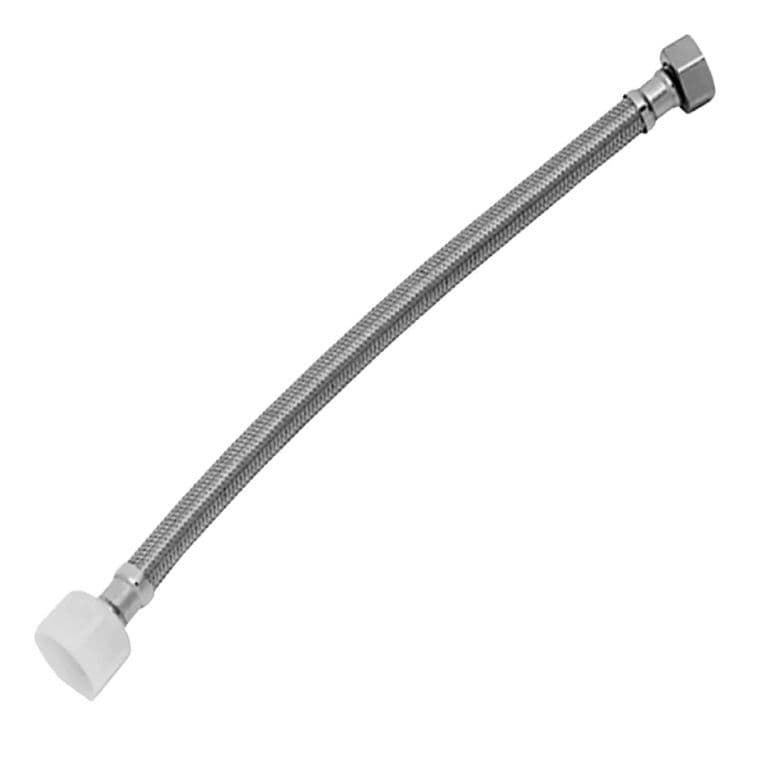 Flexible Agua Wc Media Hi X 15 16 Hi X 35cm Acero Inox