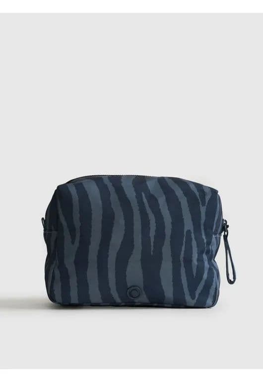 Cosmetiquero Mujer Animal Print Azul TALLA UNICA