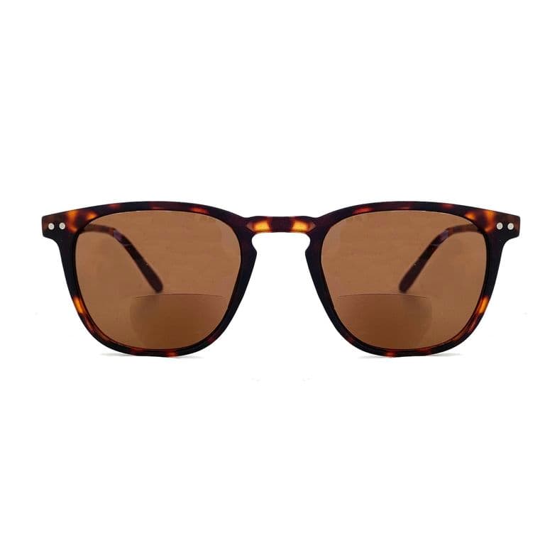 Lentes De Sol con aumento + 2.5 Gafa Bifocal Con Graduacion Cafe TALLA UNICA