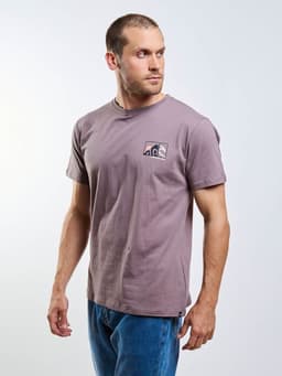 Polera MC Explorer Cafe Hombre Cafe S