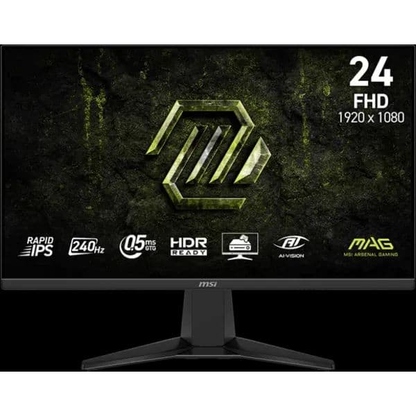 Monitor Gamer MAG 245F X24 24 Plano 240hz 05ms FHD Rapid IPS