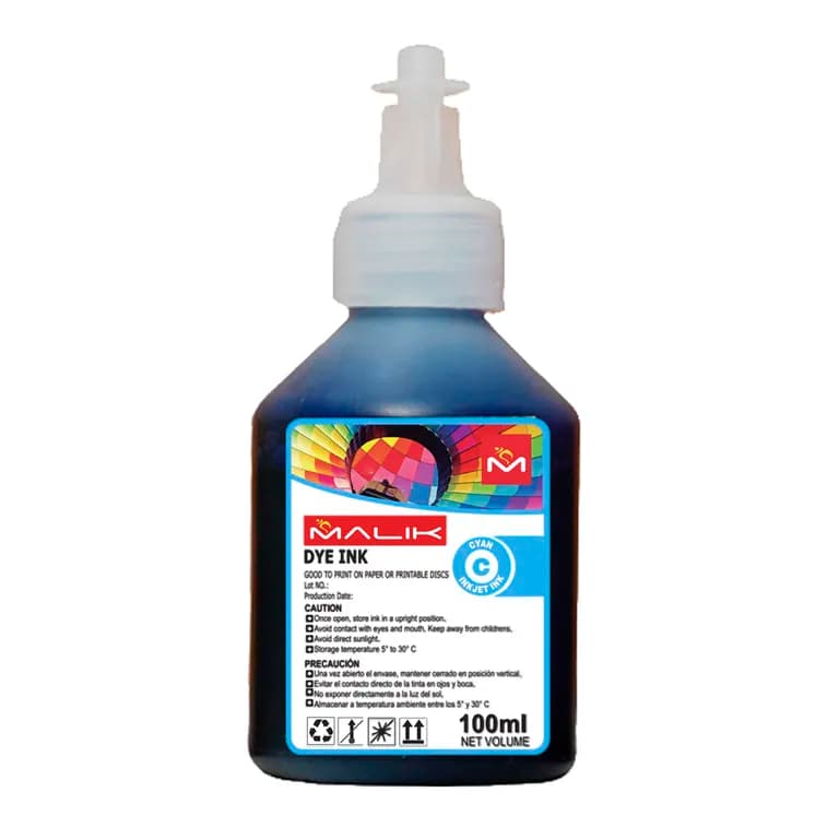 Tinta Cyan 100ml Con Botella para E/tank L1250