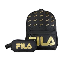 Pack Mochila 16lts Urbanix + Estuche Neceser Spark negro-gold Negro TALLA UNICA